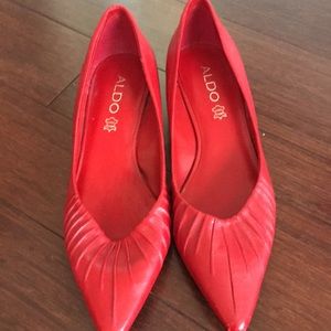 New Aldo leather shoes